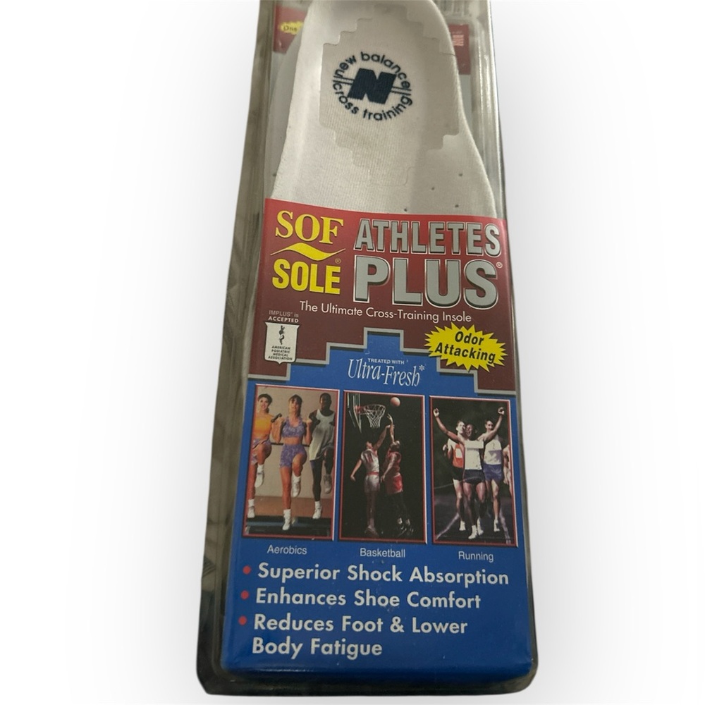 Sof Sole Athletic “new balance” Full Length Shoe Insoles-Men’s 13-14 New USA - Picture 4 of 8